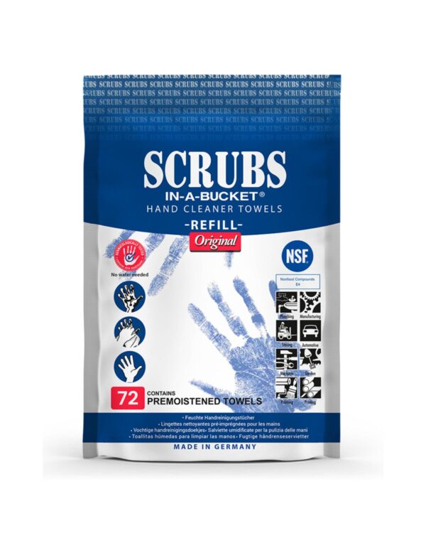 SCRUBS Refill Pack 72 Wipes | SCRUBS